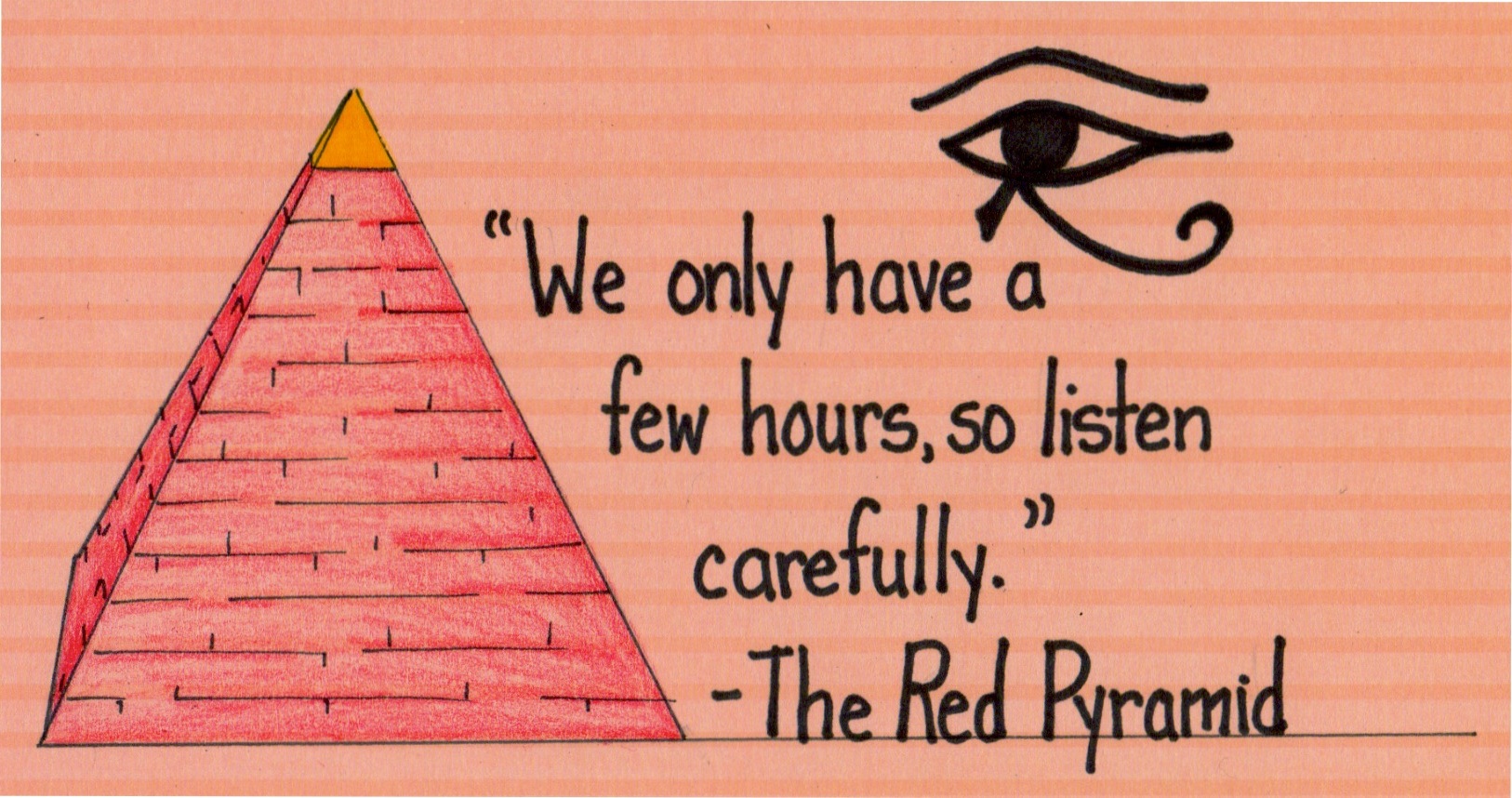 The red pyramid book report